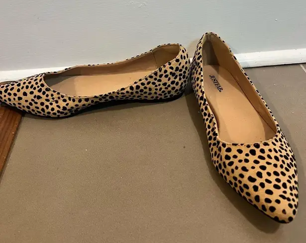 JustFab Cheetah Flats