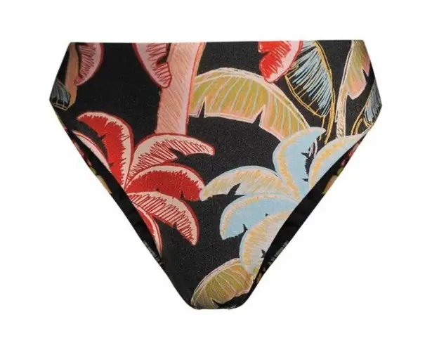 Farm Rio Coconut Night High Waist Bikini Bottom NWT