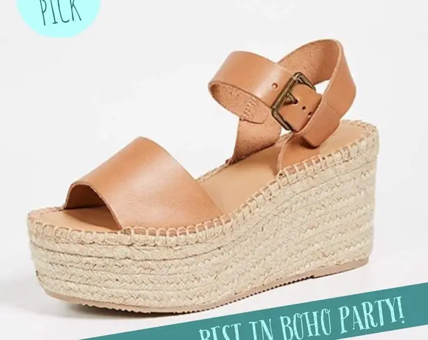 Soludos Minorca Platform Nude Wedge Espadrille Sandal