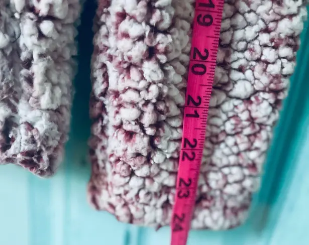 Koko Sherpa Pink Jacket With Las Vegas Logo Size Small