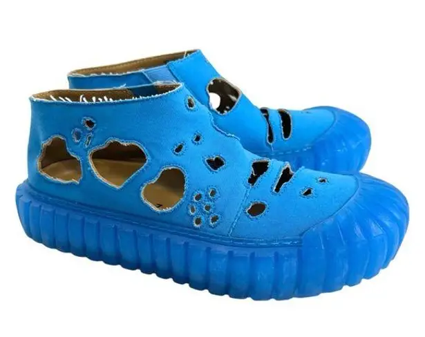 RUNDHOLZ DIP Star Blue Textile Sneakers Size 6