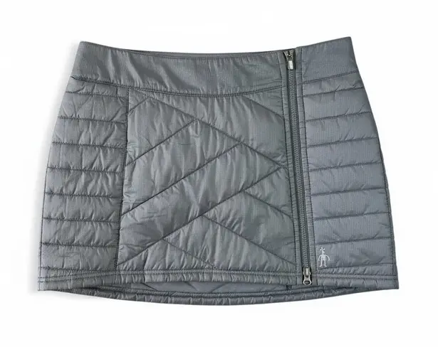 Smartwool Smartloft 120 Quilted Mini Skirt Storm Gray Size Medium
