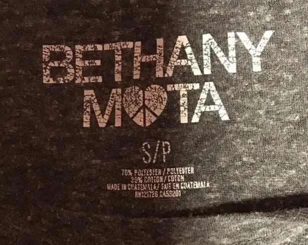 Bethany Mota Believe in unicorns graphic t shirt