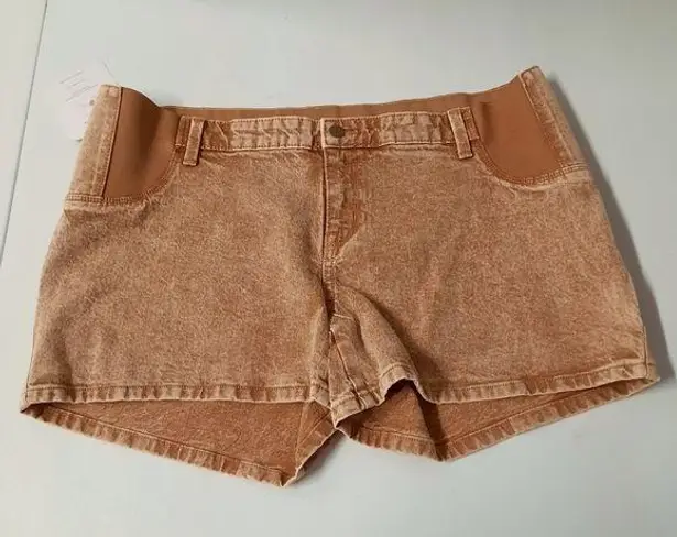 Isabel Maternity Highest Rise Midi Shorts Size 14