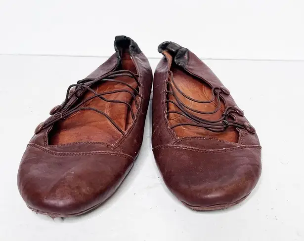 Gentle Souls  Brown Leather Flats Size 7 Women’s