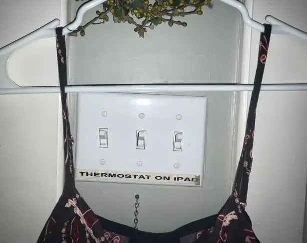 Matching Tank Top & Pants Set Brown Size XL