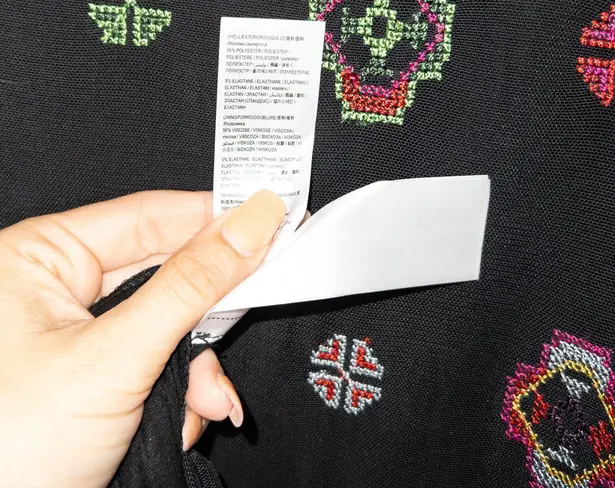 Desigual NWT Black Embroidered Shift Dress Size 46 / 12 US