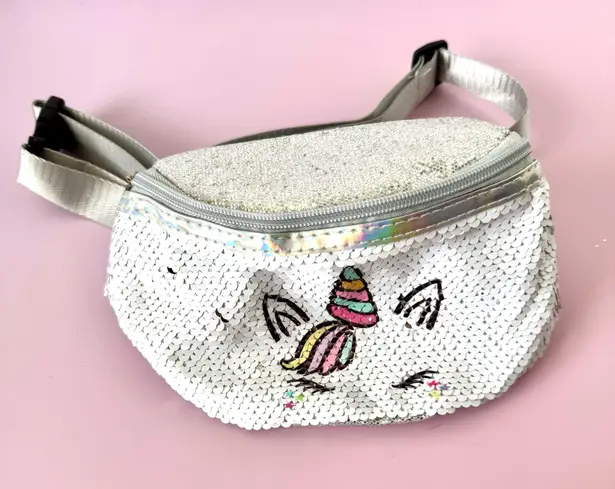 Unicorn Waist Pack🦄 Silver