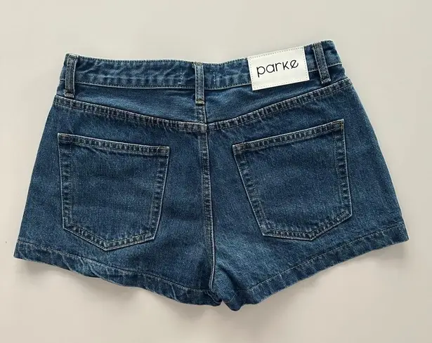 PARKE Denim Mini Shorts