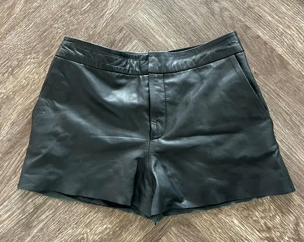 ZARA Vegan Leather Mini Skirt