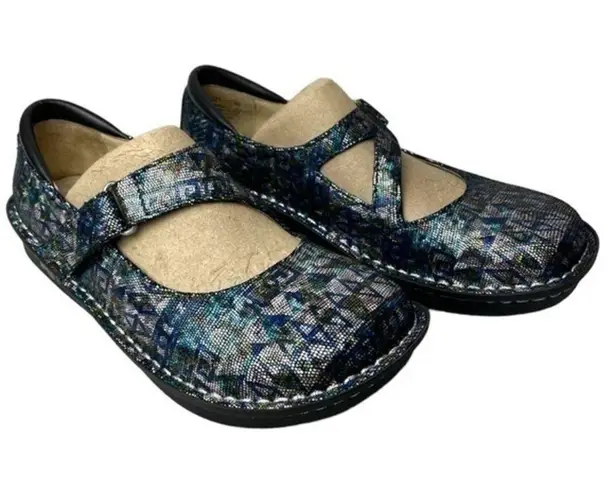 Alegria NWOT By PG Lite Leather Paloma Rave On The Nile Mary Jane Shoes Size 36
