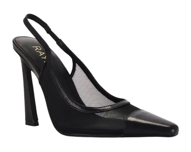Raye Vaneau Slingback Pointy Pumps in Black 9 with box Womens High Heels