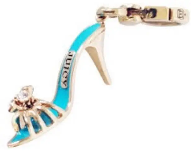 Juicy Couture Blue Heel Shoe  Charm