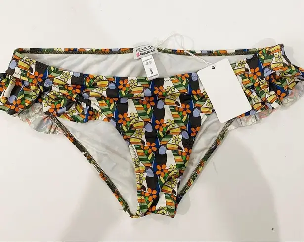 Paul & Joe cosabella bandeau swim top bottom set NEW Yellow Size M