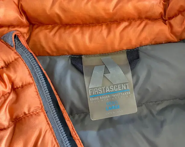 Eddie Bauer First Ascent Whittaker 800 Goose Down puffer jacket 🔥