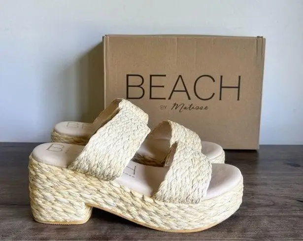 Beach by Matisse Ocean Ave Women’s Slide Sandal Size 9 #B1569