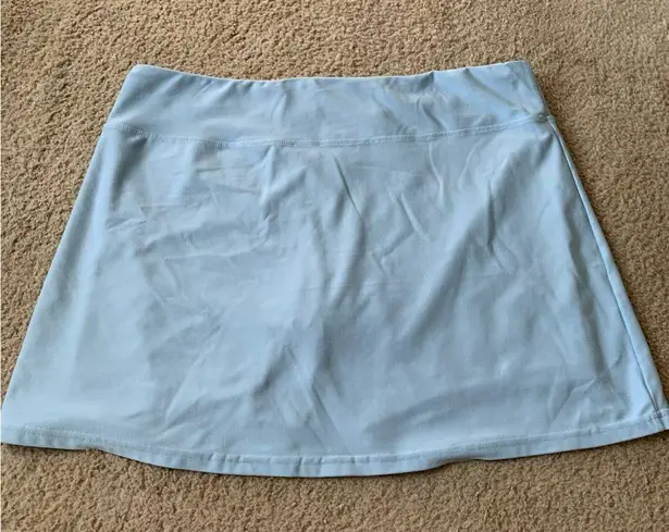 Nike VTG Gray Tag  Fit Dry Light Blue Tennis Sport Skort Size L (12-14)