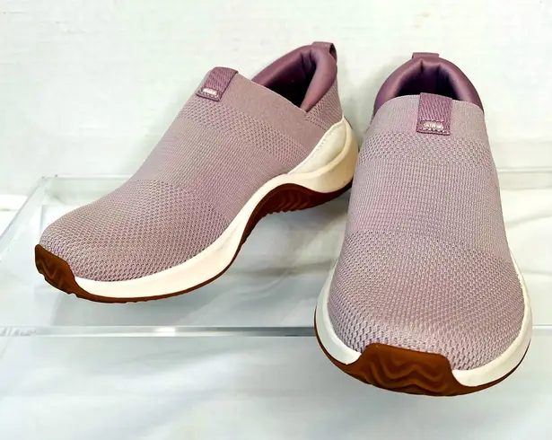 Ryka Encore Knit slip-on Sneaker, Purple Fog, Women’s 9.5, NIB