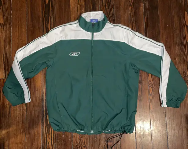 Reebok Vintage  Green Track Jacket