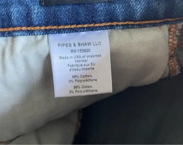 Veronica Beard Charlie Barrel Leg High Rise Jeans Size 27 Medium Wash Lava Stone