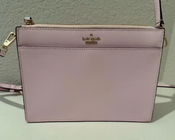 Kate Spade  Cameron Street Clarise Pink Lemonade Crossbody Small Leather Bag
