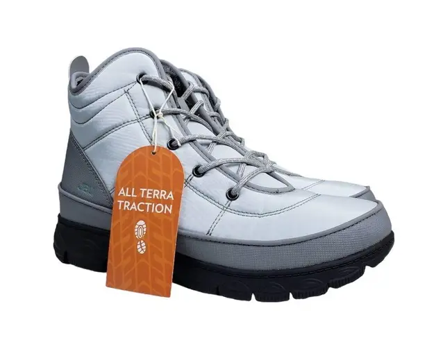 Jambu Womens 9 Alma Faux Fur Lined Boot in Ice Grey NEW