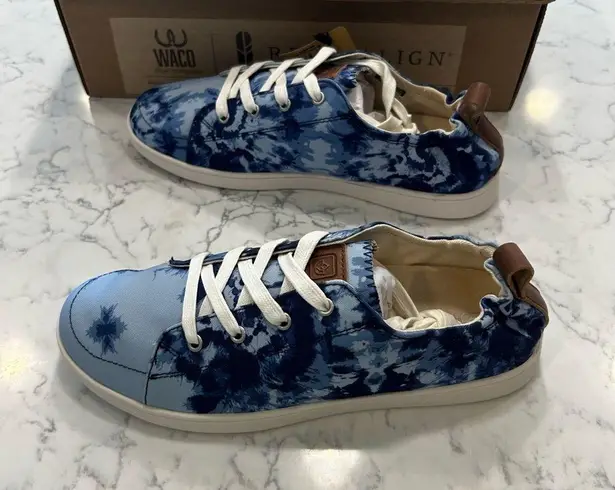 NWT Spenco Woman’s Santa Clara Blue Tie Dye Sneaker Shoe Size 9.5B