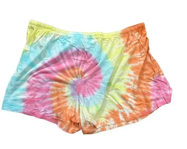 Just Love womens 2XL tie dye lounge shorts