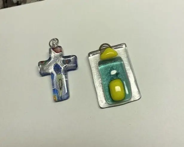 Lot Of 2 Jewelry Pendant / Charms