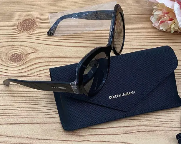 Dolce & Gabbana Authentic New  Oversized 56mm Butterfly Sunglasses