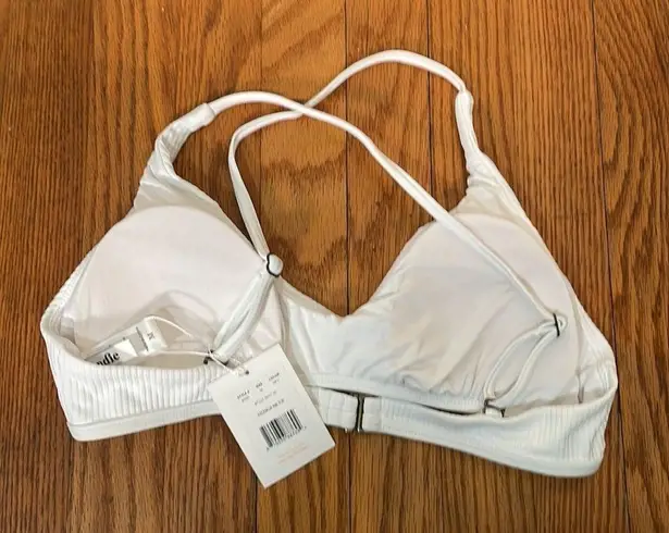 ANDIE Bikini Set String bikini Bottom Valencia Top Rib white Size Medium NWT