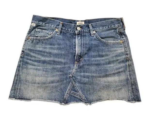 Citizens of Humanity Jean Skirt Women 28" Denim Mini Jerome Dahan Made In USA Blue Size undefined