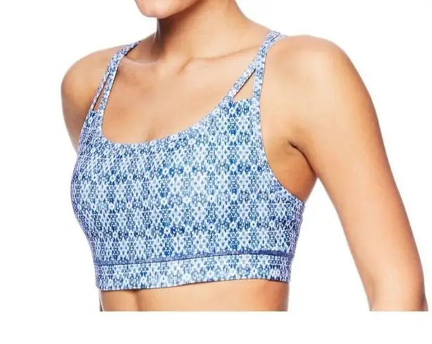 Gaiam Women’s Wire-Free Medium-Impact Strappy Yoga Sports Athletic Workout Bra