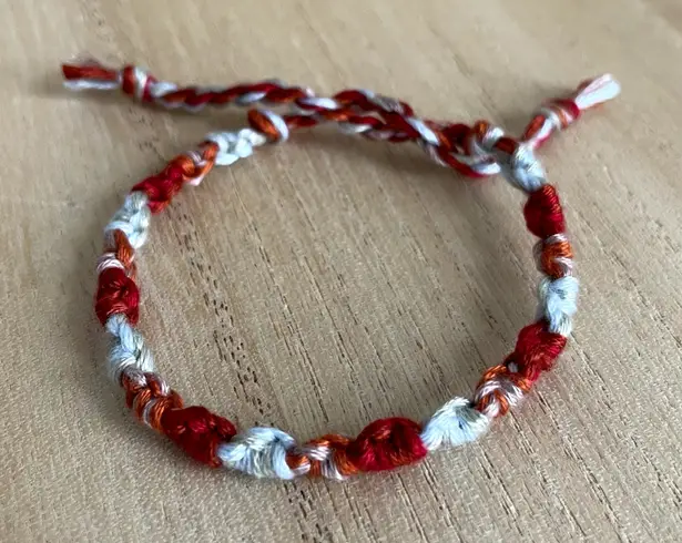 Handmade Abilene Bracelet anklet trendy comfortable tie embroidery thread woven gift