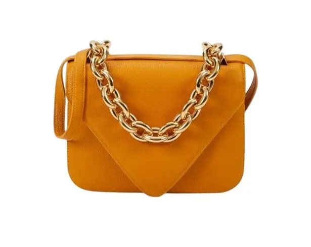 Bottega Veneta Mount Envelope Calfskin Bag in Cob