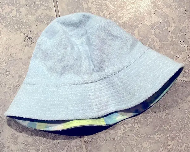 Jenni NEW Reversible Bucket Hat, Tie Dye Terry Cloth, One Size New w/Tag