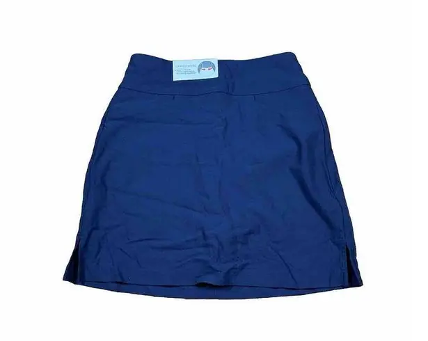 Lady Hagen  Women's Perforated‎ Golf Skort 16 Inch Navy Blue Sz. XS NWT