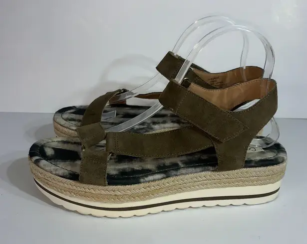 Crown Vintage “”Platform Sandal Size 10M Korine Espadrille