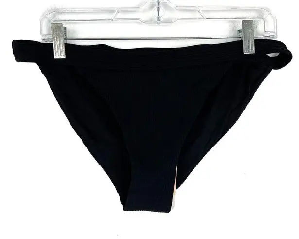 ANDIE NWT Swim The Banded Cheeky Rib Bottom Bikini Bottoms Black Size XXXL NEW