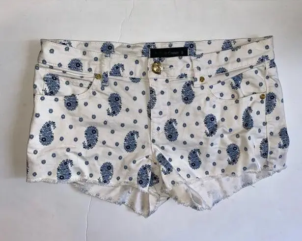 Juicy Couture  Women's Shorts Size 27 Blue & White