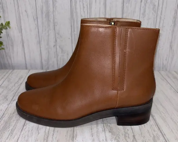 Womens Size 9 Abeo Traverse Brown Leather Boots EUC