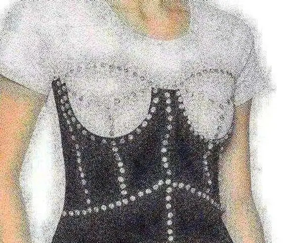Salt Embellished Corset T