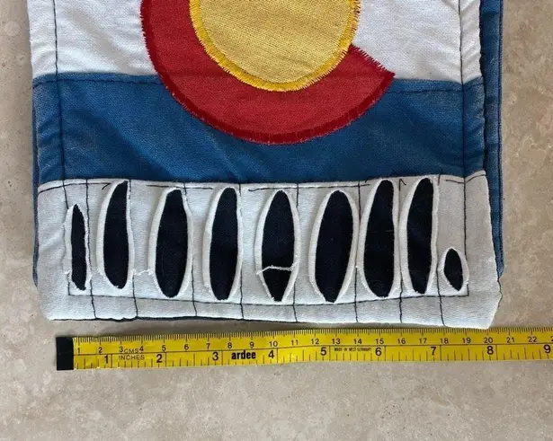 Colorado Flag Themed small to medium sized shoulder bag by Rising International.