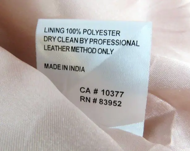 Bagatelle 90s Vintage Pink Leather Jacket Pastel Medium Retro