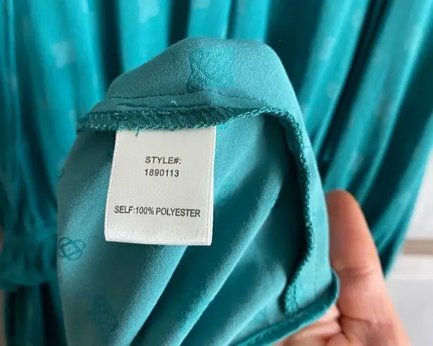 Current Air Anthropologie jacquard satin midi dress