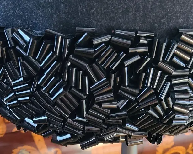 Proenza Schouler Black Silk & Wool Embellished Dress