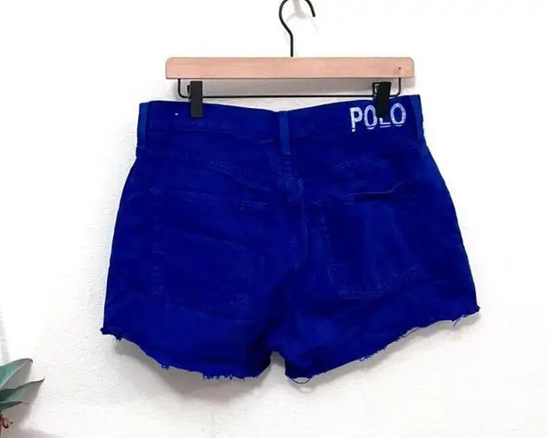 Polo  Ralph Lauren Crosby Relaxed Denim Shorts Royal Blur Size 30