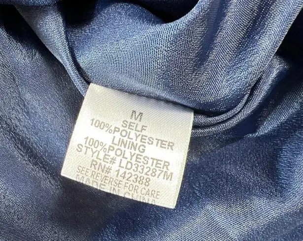 Essue E.Ssue Women's Medium Blue Floral Prairie Mini Dress Spring