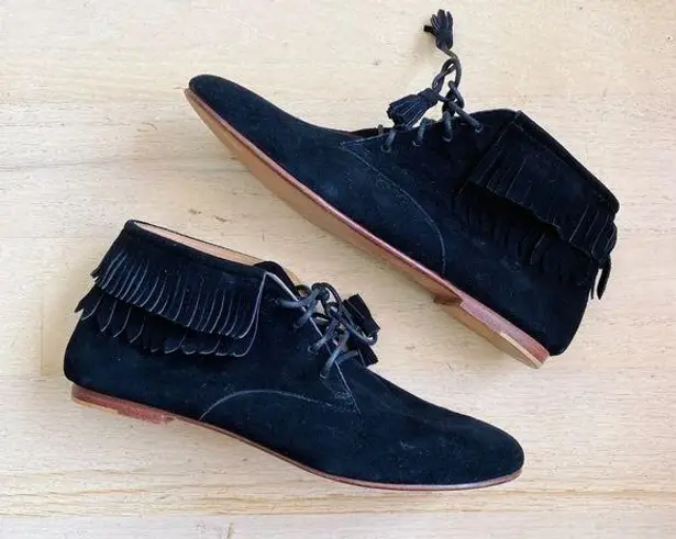 Ulla Johnson suede fringe bootie