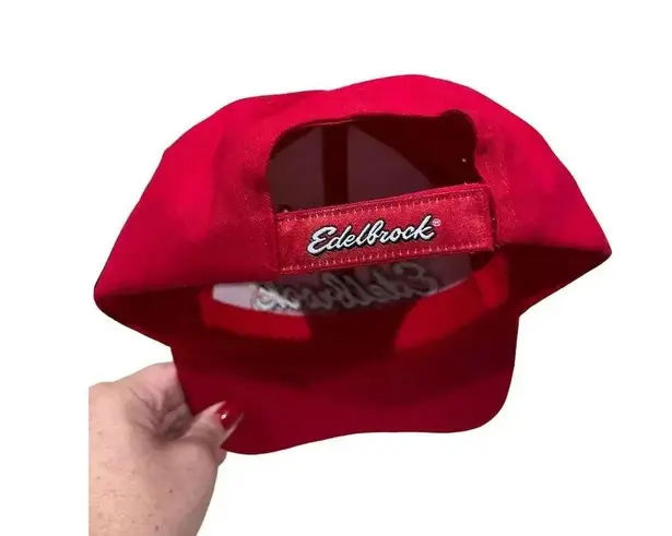 Edelbrock Racing Cap Red Hot Rod Power Tour 2018 Edition Unisex Adult